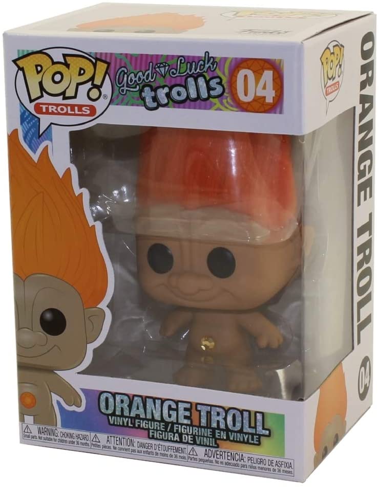 Funko Pop!: Trolls - Orange Troll, Multicolor Funko Pop!: Trolls - Orange Troll, Multicolor